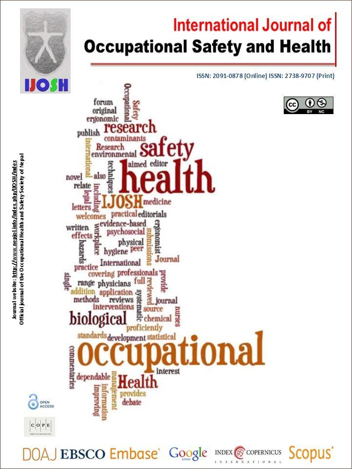 International Journal of Occupational Safety and Health Cover